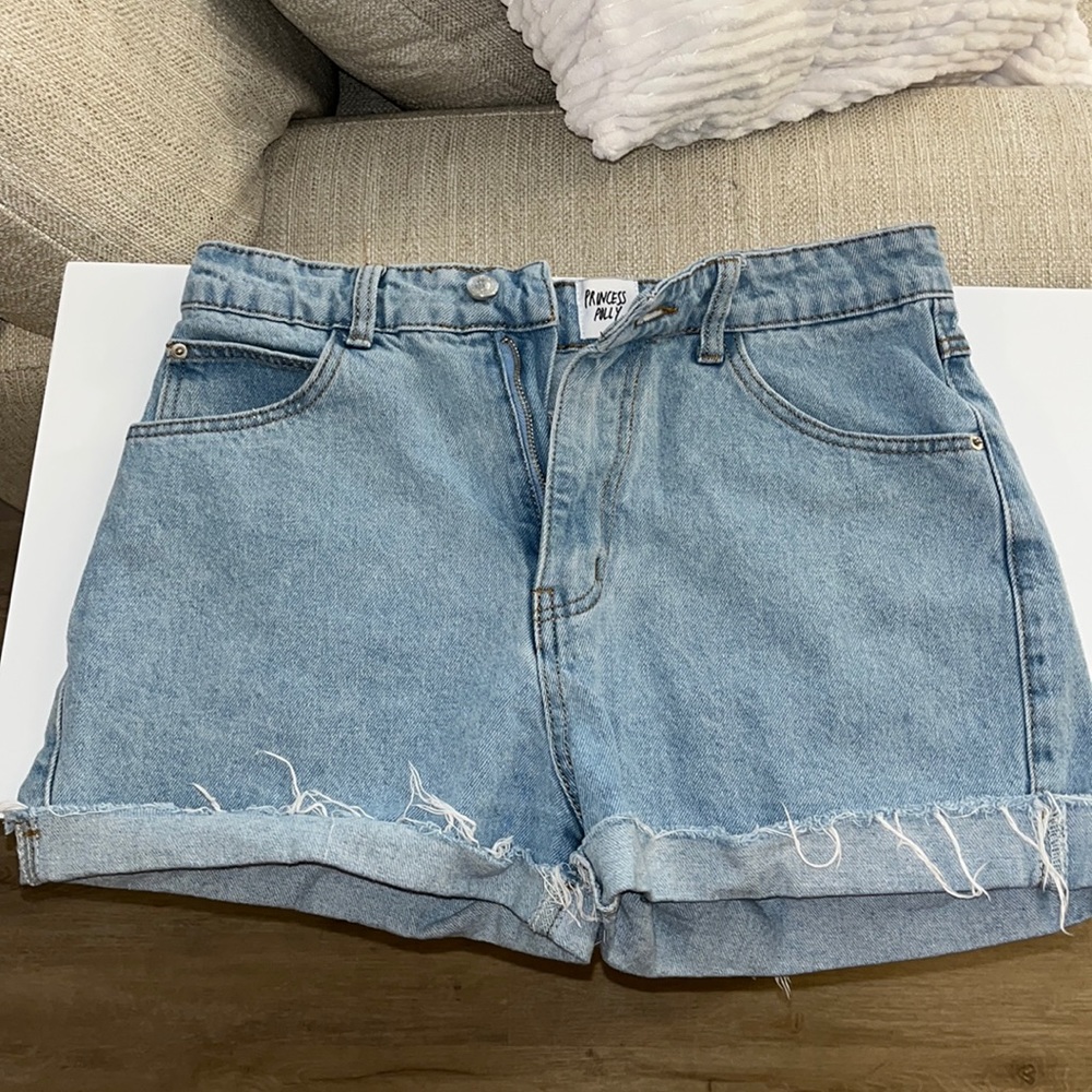 Princess Polly Jean Shorts Size US 6